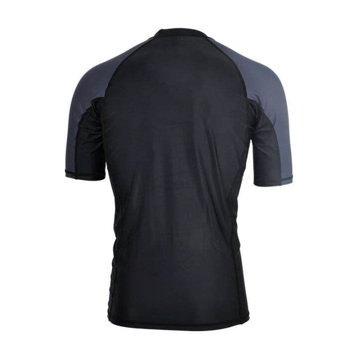 yonsub-men-surf-rash-guard-lycra-short-sleeve-top-quick-dry-kitesurf-windsurf-dive-t-shirt-uv-protection-upf-50-beach-swimwear