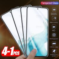 ◐✳♝ 1-4Pcs Tempered Glass For Samsung Galaxy A54 5G Protective Glass Samsong A 54 54A A546B 6.6 Phone Screen Protector Cover Films