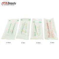 【YF】✘  Needles Permanent Makeup Machine Agujas Sterilized Disposable Dia 0.18mm 0.25 0.3mm 0.35mm0.4mm Microblading