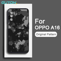 Guyon เคส A17 A57 A16E A16K A16S สำหรับ OPPO A16,A54S ดีไซน์ใหม่ลายพรางแบบดั้งเดิมซิลิโคนเหลวกันกระแทก