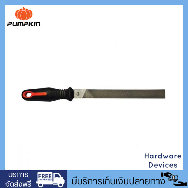 PUMPKIN 51033 ตะไบแบน แบบละเอียด 10" พร้อมด้าม