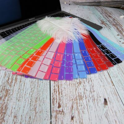 Silicone Keyboard Cover for Macbook Pro 13 A2159 A1989 A1706 Screen Cover TPU Protector Sticker Film EU US-Enter Keyboard Accessories
