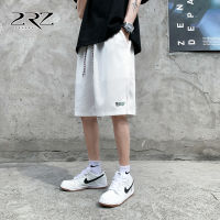 2Rz Mens Shorts Mens Casual Loose Sports Men Suit Boys Beach Pants Ice Silk Quick-Drying Fifth Pants Fashion