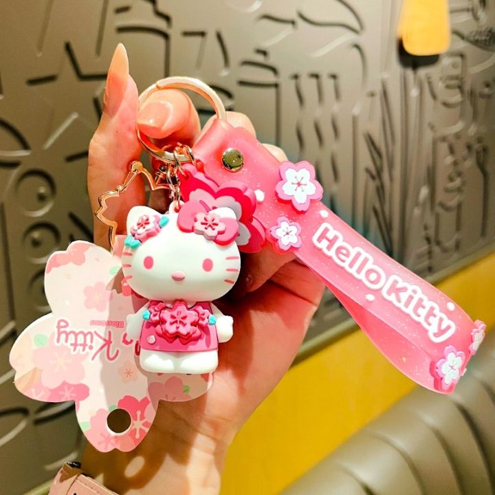 sanrio-ของแท้-พวงกุญแจ-จี้ตุ๊กตา-ซานริโอ้-สีชมพู-ขนาดเล็ก-สร้างสรรค์-ของขวัญ-สําหรับกระเป๋านักเรียน-ขายส่ง