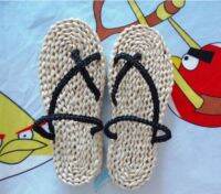 Monkey D Luffy Cosplay Shoes Straw Sandals Zori Waraji Sandals Flip Slippers