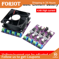 Foriot แผงวงจรแบตเตอรี่ลิเธียมโมดูลชาร์จ  4.4A บอร์ดชาร์จแบบขั้นบันได DC ไป DC โมดูลชาร์จตัวแปลงไฟฟ้าที่ชาร์จ