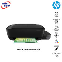 HP Printer  - เครื่องปริ้น HP Ink Tank Wireless 415 Printer Al lin One Printer  (Z4B53A) พร้อมหมึกแท้ [ออกใบกำกับภาษีได้]