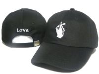 2022 spring travel South Korea than beloved you LOVE embroidery joker tide cap mens and womens soft top cap child shade