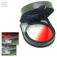 Gradient Red Color Lens Filter for Canon Nikon Camera Lenses Gradual Graduated 37 40.5 46 49 52 55 58 62 67 72 77 mm 58mm 52mm Filters