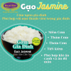 Gạo jasmine hoàng gia - cơm gia đình hút chân không 5kg - tài trợ ship - ảnh sản phẩm 3