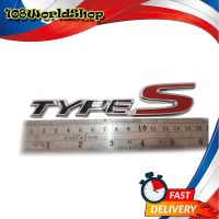 โลโก้ TYPE S LOGO TYPE S (งานโลหะ) (ตัวแพง) ชุปโครเมี่ยมมีบริการเก็บเงินปลายทาง