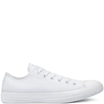 Girls all clearance white converse