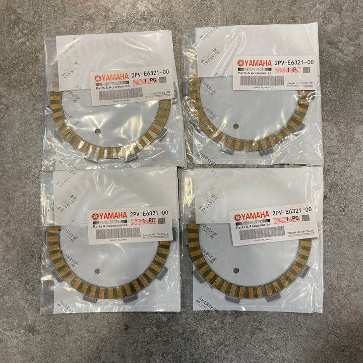 YAMAHA Y15ZR CLUTCH PLATE SET // KULIT KLAC KLAS ENGINE ENJIN ENGIN YSUKU Y15 YAMAHA Lazada