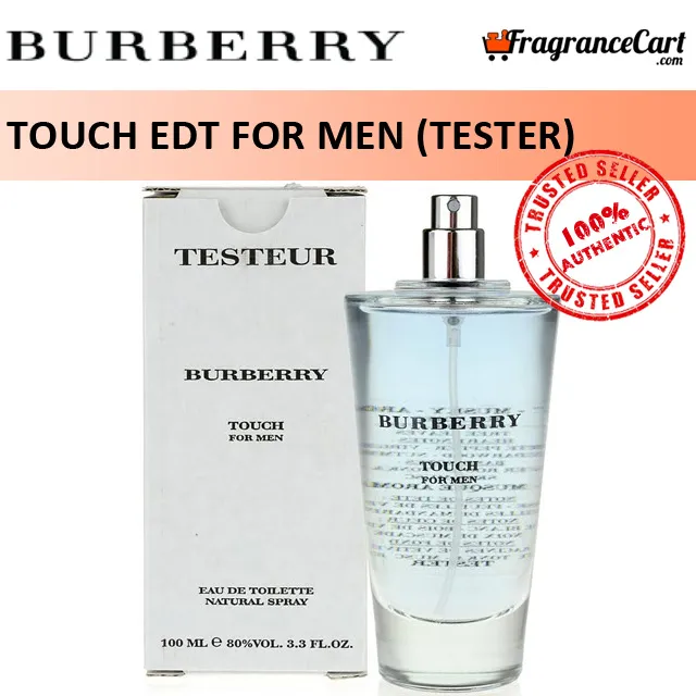 Burberry Touch EDT for Men (100ml Tester) Eau de Toilette Blue [Brand New  100% Authentic Perfume/Fragrance] | Lazada Singapore