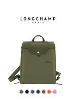 100% จริง Longchamp LE PLIAGE GREEN กระเป๋าเป้สะพายหลัง/กระเป๋าเป้สะพายหลังผู้หญิง/สามารถพับได้