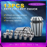 13PCS ER11 Collet Chuck 1-7mm CNC Spindle ER11 Collet สําหรับเครื่องแกะสลัก CNC และเครื่องมือกลึงมิลลิ่ง