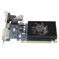 Original HD6450 2GB DDR3กราฟิกการ์ด64Bit LP การ์ด PC เกม Hd6450 2Gb สำหรับ ATI Radeon