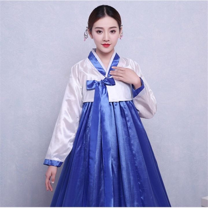 available-10สีเกาหลีแฟชั่นเครื่องแต่งกายโบราณผู้หญิง-hanbok-ชุดปาร์ตี้แบบดั้งเดิม-asian-palace-คอสเพลย์เสื้อผ้า