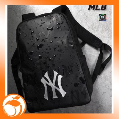 กระเป๋าเป้สีดำแบรนด์ MLB แท้ - ลาย NY