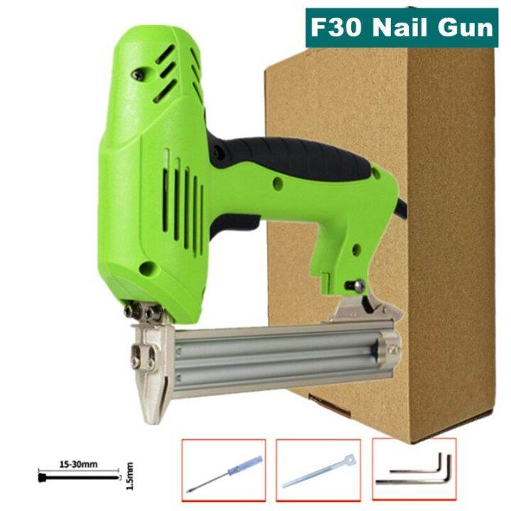 2 In 1 Electric Nail 1800W Electric Nailer Stapler Furniture Staple For