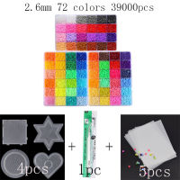 39000pcs 2.6mm Hama Beads Puzzle Toys 72 Colors DIY Perler Beads for Children Adults 3D Puzzles Fuse Beads Hama Dropshipping