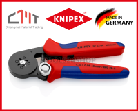 KNIPEX คีมย้ำที่มีการปรับระดับเองในตัว เหมาะสำหรับการใช้งานกับปลอกหุ้มปลาย (เฟอร์รูล) No.97 53 04