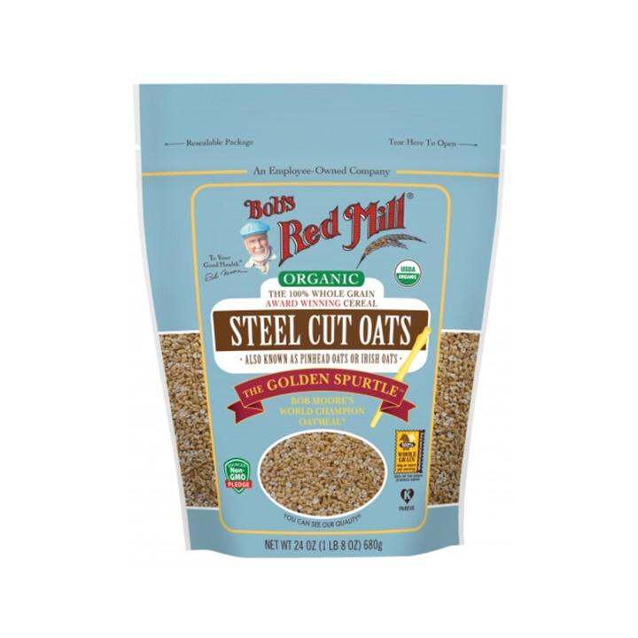 Bob's Red Mill Organic Steel Cut Oats 680g | Lazada