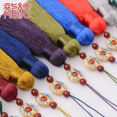 [COD] knot ice silk tassel fan handmade hanging su beard unlimited specifications manufacturers wholesale