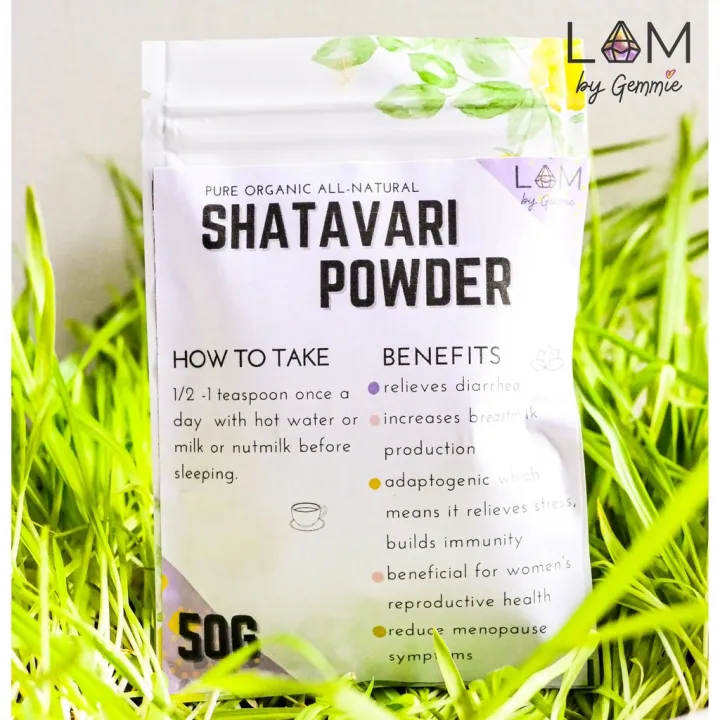 Pure Organic All Natural Shatavari Powder 50g Breast Milk Booster Lactation Powders Lazada PH