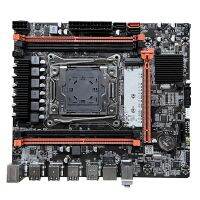 1 Set X99H Motherboard+E5 2673 V3 CPU+4X4G DDR3 RAM+Switch/SATA Line DDR3X4 ECC RAM Slot M.2 NVME PCI-E X16 SATA3.0