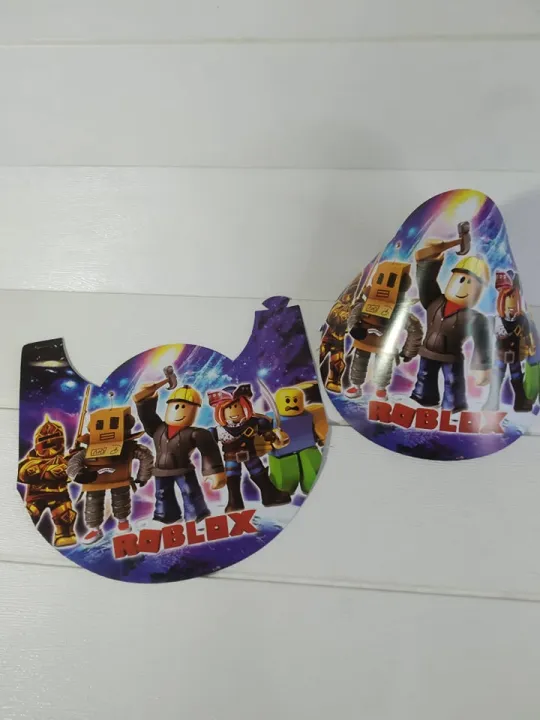 Roblox party hats- 10pcs/pack | Lazada PH