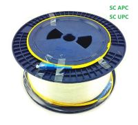 FTTH SC UPC APC 2KM OTDR Launch Cable Box Fiber Ring G652D singlemode Single Bare fiber disk OTDR Fiber cable