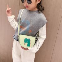 〖Margot decoration〗 Girls Boys Cartoon Dinosaur Bear Kindergarten Bag Children Bag 2022 New Baby Fashion Shoulder Messenger Bag Kids Purse Bag