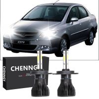 สำหรับ Honda City (SEL) 4th Gen 2003 - 2008 (ไฟฉายคาดศีรษะ) ด้านข้าง4 H4ไฟ LED ไฟหน้ารถไฟหน้าอัตโนมัติเครื่องประดับโคมไฟ