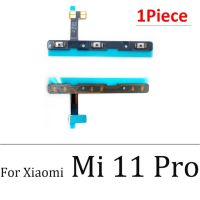 สำหรับ Xiaomi Mi10 Note 10 Pro Mi 10T Lite 10T 11 Mi 5S Plus Mi 8 9 Lite Se Mi 6 8ปุ่มเปิดปิดปุ่มปรับระดับเสียงด้านข้างคีย์สายเคเบิลงอได้