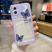 กระเป๋าใส่บัตรใหม่เคสปลอกสำหรับ Samsung นิ่มแบบดอกไม้ผีเสื้อน่ารัก A05 2023เคสโทรศัพท์มือถือซัมซุงกาแล็คซี่ A05 / A05S ปกป้องกล้องเคสซิลิโคน A05s ซัมซุง