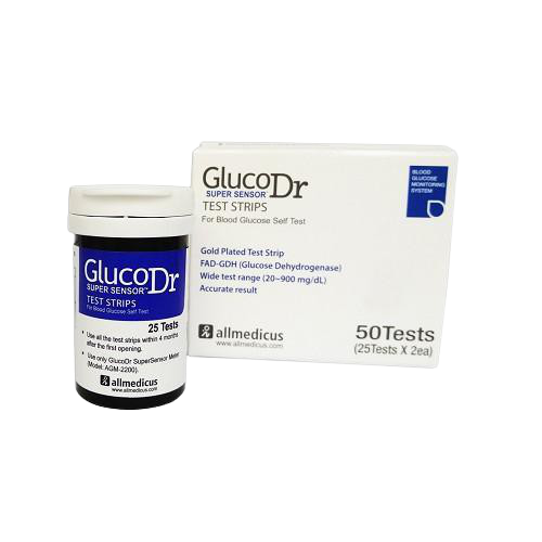 GLUCODR.AUTO GLUCOSE TEST STRIP 25's x 2 Lazada