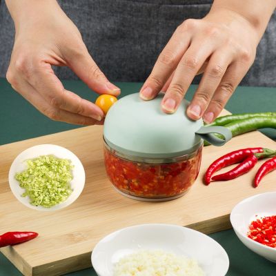 【CW】 Hand Garlic Press Crusher Pepper Ginger Manual Vegetable Mincer Grater Meat Grinder Gadgets Tools