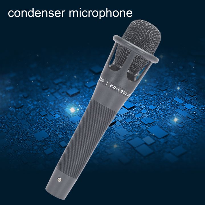 e300-condenser-microphone-professional-high-sensitivity-computer-handheld-microphone-with-audio-cable-for-studio-recording