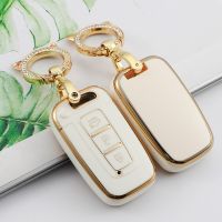 KLL 3 Buttons Smart key Case For KIA Forte Sportage K2 K5 For Hyundai Genesis Coupe Sonata ix35 Soft TPU Car Key Fob Shell Cover