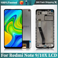 6.53 "ต้นฉบับสำหรับ Xiaomi R edmi หมายเหตุ9 M2003J15SG จอแสดงผล LCD Touch Screen Digitizer สำหรับ R edmi 10x4G2003 MJ15SC จอแอลซีดี