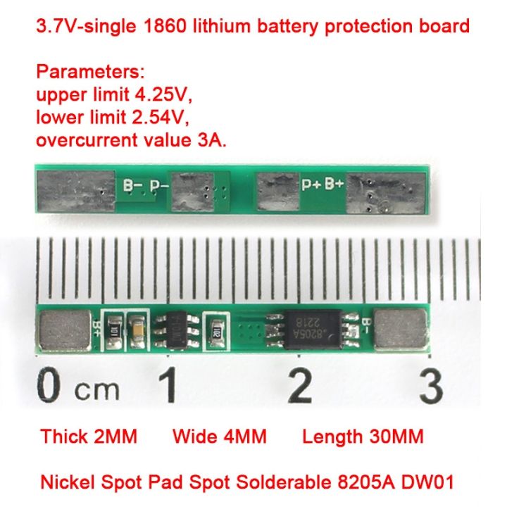 yf-1pcs-1s-lithium-battery-protection-board-pcm-for-3-7v-18650-1s-ion-li-module