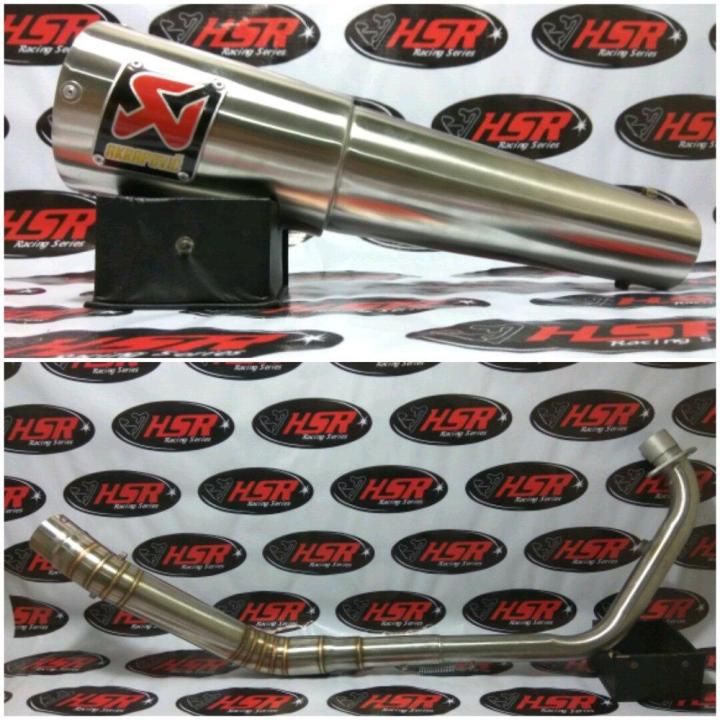 Knalpot Racing New R15 V2 V3 Akrapovic Gp Rossi Titanium Ful Syistem ...