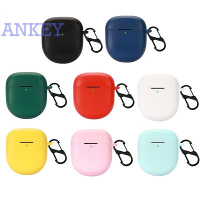 Suitable for for Bose QuietComfort Earbuds II Case Silicone QC 2 Headphone Holder with Hook Wireless Headphone Protector Case Shockproof Dustproof