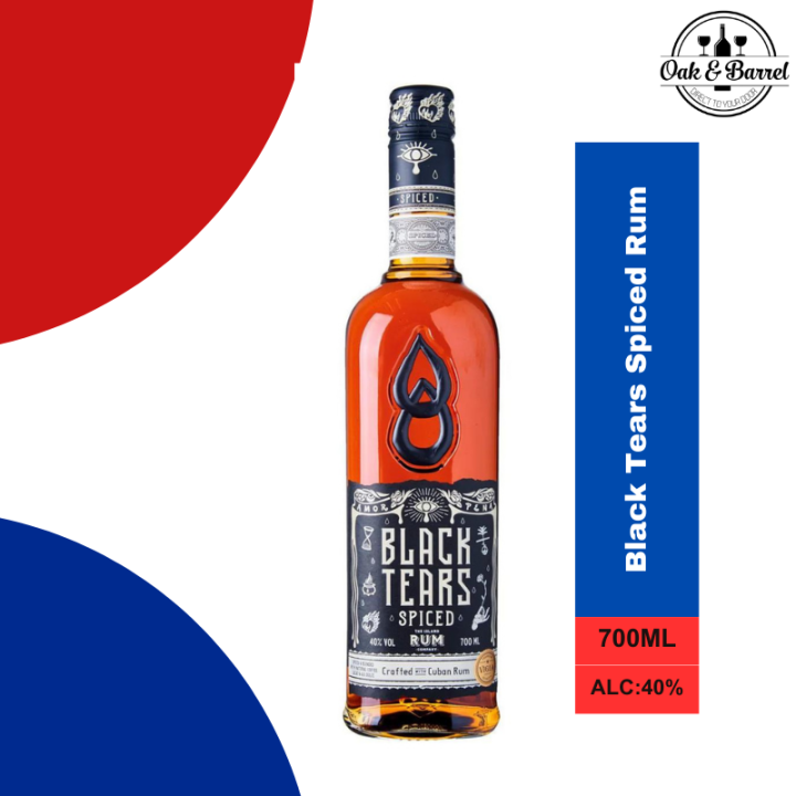 Black Tears Spiced Rum GWP 700ml Lazada Singapore