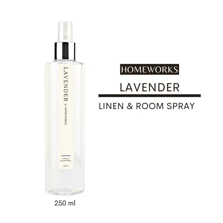 Homeworks Linen & Room Spray Lavender 250ml Lazada PH