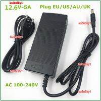 Ku3n8ky1 2023คุณภาพสูง12.6V 5A/12.6V ที่ชาร์จอัจฉริยะ5A สำหรับ3ชุดแบตเตอรี่โพลิเมอร์18650 10.8V 12V 11.1V Lthium 12.6V