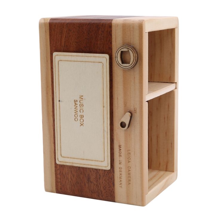 1pcs-creative-retro-camera-double-layer-pen-holder-wooden-learning-stationery-large-pen-holder