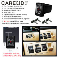 CAREUD U912-TJ ภายใน TPMS รถยนต์ TPMS TPMS ระบบตรวจสอบความดันลมยางรถยนต์นิสสันคนตาบอดความต้องการร่องขนาด 36 * 21 มม. (H * W)