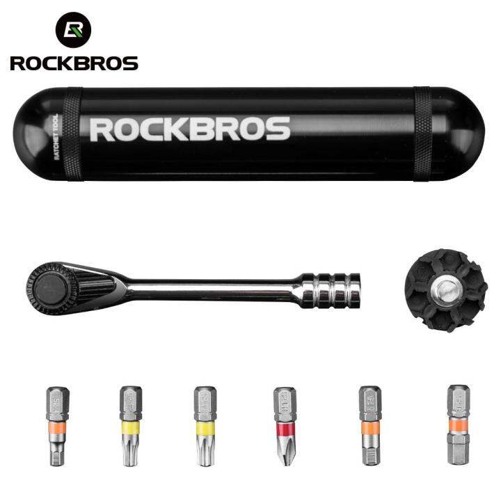 ROCKBROS Bike Ratchet Wrench Multifunctional Portable Bicycle Repair